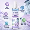 El spray quitamanchas y arrugas KineShineX para chamarras de plumas y suéteres es rápido para alisar telas, fresco y portátil, y no requiere planchado.