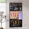 Pizarra Magnética Xiuaidi Tres en Uno de Corcho con Pizarra Negra, Tablero de Exhibición Creativo para Montar en la Pared para Imanes de Refrigerador Transfronterizos de Amazon