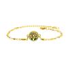 Pulseira de aromaterapia oca de aço inoxidável dourada 12mm joia de óleo essencial de perfume pulseira pequena mini doce