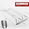Estante para copas de vino tinto mueble de vino de madera para el hogar copa de tallo alto invertida soporte colgante de acero inoxidable para copas de vino colgador de copas de vino estante colgante para copas de vino