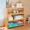 Estantería simple, diseño minimalista, estante de almacenamiento multifuncional todo en uno, organizador de libros, pequeño almacenamiento de escritorio, multicapa