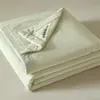 Colcha de Verano 100% Lino Algodón Puro de Xinjiang, Colcha Refrescante de Verano 100% Algodón, Colcha Fina Lavable a Máquina para Aire Acondicionado, Colcha para Siesta