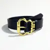 Nuevo Cinturón de Mujer Retro Europeo y Americano con Hebilla Dorada M Cinturón de Moda Cinturón Decorativo Estilo Versátil Jeans Transfronterizo