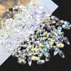 20 Piezas de Cristales de Gota de Agua Facetados Multicolor, Accesorios para Joyería DIY, Cuentas Sueltas de Gota de Agua, Cuentas de Cristal para Joyería DIY