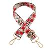 2024 Nuevo Color Transferencia de Calor Mariposa Flor Correa Ancha para el Hombro Accesorios para Bolso de Mujer Correa Hombro Cruzado Correa Larga