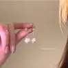 Aretes de Flores Estilo Hada para Mujer, Aretes de Diamantes de Alta Gama con Montura de Racimo, Diseño de Nicho, Exquisitos Aretes con Borlas