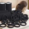 Cuerda para el pelo de alta elasticidad, artículo genuino, banda para el pelo sin costuras, banda de goma de alta elasticidad, banda de goma gruesa y resistente engrosada