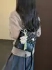 Mochila Pequeña Retro de Lunares para Mujer 2026 Verano Nueva Moda Versátil Diaria para Viajar de Compras Mochila Pequeña