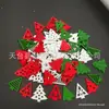 Direto da fábrica artesanato em madeira série de Natal cor madeira DIY decorações artesanais acessórios criativos