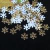DIY Hecho a Mano Explosiones Copo de Nieve Blanco Azul Copo de Nieve Navideño Papel Recortes Decoración Navideña Lanzar Falso Copo de Nieve Amazon
