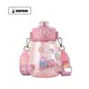 [Copo Urso] mercadoria genuína copo térmico de urso, copo de água isolado de aço inoxidável para adultos e crianças,