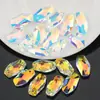 Nuevo Producto en Stock 12x20 Meteorito Agujero Único Cristal de Vidrio Colgante Accesorios para Joyería Hecha a Mano DIY Cuentas Sueltas Venta al por Mayor