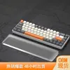 Reposamuñecas para Teclado de Acrílico de Alta Transparencia Almohadilla Transparente Simple para Muñeca de Teclado Almohadilla de Protección para Muñeca Decompresión para Oficina de E-sports
