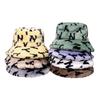 Gorro de otoño e invierno cálido casual versátil letra NY gorro de pescador felpa de imitación de piel de conejo gorro de cubo de invierno para hombres y mujeres moda