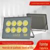 Fabricante Fornece Iluminação LED de Alto Brilho, Potência Total e Alta Potência de 100W para Canteiros de Obras e Holofotes de 300W