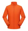 Jaqueta Leve com Gola Alta para Trabalho Bordado Roupa de Trabalho Corta-vento Outerwear Estampa de Logo Impermeável Jaqueta de Montanhismo de Alta Qualidade Personalização