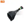 Piezas de Maquinaria de Construcción Adecuadas para Maquinaria Agrícola, Mango de Joystick de Goma para Tractor de 7 Botones, Accesorios para Excavadoras