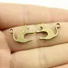 19x 14mm 1.1g multicolor Pingente de joia DIY feito à mão animal fofo gato pingente