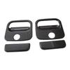 Adecuado para Toyota 23 TOWN ACE tazón de puerta exterior tira brillante de maletero cubierta de limpiaparabrisas trasero tira de moldura de panel de puerta modificación de decoración exterior