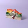 China Shanghái imán de nevera ciudad turismo recuerdo fabricantes de resina magnética venta al por mayor hecho a mano tridimensional mini creativo