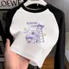 Camiseta de manga larga raglán para niñas 2026 nuevo top de otoño e invierno para niñas niños medianos y mayores capa base de forro polar ropa interior ropa de otoño