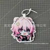 En Stock Estilo Mismo de Xiaohongshu Llavero de Juego Honkai: Colgante de Tela No Tejida para Merchandising de Honkai: Star Rail Adorno Colgante de Fieltro
