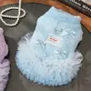 Ano Novo Outono e Inverno Camada Dupla Aveludado Espessado Estilo Chinês Coelho de Jade Cão e Gato de Estimação Roupas Acessórios Traje Tang Bichon Teddy