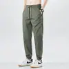 Pantalones Joggers de Pierna Recta Sueltos Versátiles Atractivos Transfronterizos Nuevo Estilo 2026 Pantalones Casuales de Hombre de Moda Estilo Hong Kong INS Versátiles