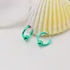 Venta Caliente Color Primavera Clip para Oreja Perforación Falsa con Perlas Pendientes Piercing de Oreja Anillo de Nariz Joyería Accesorios