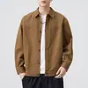 Ropa para Hombre Fengshe / Nueva Chaqueta de Retazos Holgada Casual Estilo Americano Retro Japonés para Primavera y Otoño