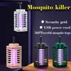 Nuevo mata mosquitos de descarga eléctrica para exteriores de doble uso USB recargable portátil mata mosquitos de descarga eléctrica mata mosquitos de descarga eléctrica transfronterizo