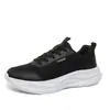 Zapatos de hombre talla grande para otoño, zapatillas deportivas de malla transpirable, zapatillas de correr antideslizantes de suela gruesa, zapatos casuales ligeros de suela blanda, zapatos de viaje