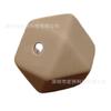 Cuentas de Silicona Color Caramelo Hexagonales 14mm 17mm Cuentas Octagonales Mordedor para Bebés DIY Pulsera Collar Sueltas