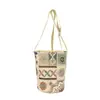 Bolsa de Tela Bordada de Alta Gama Transfronteriza 2026 Nueva Primavera para Mujer, Bolso Cruzado de Hombro Magnético Versátil de Moda, Elegante