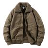 Otoño e Invierno Nuevo Abrigo Grueso de Estilo Militar para Hombre Abrigo Casual para Jóvenes de Talla Grande para Hombre 6682JP