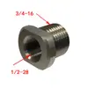 Adaptador Conector de Filtro de Combustible de Acero Inoxidable para Automóviles 1/2-28 a 3/4-16 Piezas del Motor