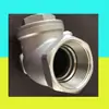 Válvula de retenção de rosca de aço inoxidável H14W válvula de retenção de rosca interna 4 minutos 6 minutos 1 polegada oscilante Horizontal Horizontal Horizontal válvula de retenção