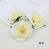 Camelia de Imitación con Hojas Rosa Nórdico Caja de Regalo para Mano Corona DIY Arreglo Floral Celebración Ramillete de Muñeca para Hacer