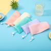 [6 camadas de espessamento] rede de espuma de sabão espessa artesanal rede de espuma sabão de lavagem facial limpador facial saco de rede de espuma