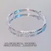 Pulsera Rellena de Flores Estilo Chino, Versátil Regalo de Cumpleaños de Nicho para Novia en Verano