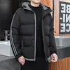 Ropa Acolchada de Algodón para Hombre Nueva Otoño e Invierno 2024 Chaqueta Casual Acolchada de Algodón Abrigo Grueso Acolchado de Algodón para Hombre Ropa Tipo Pan con Capucha para Hombre