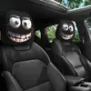 Etiqueta de Comercio Exterior Divertido Emoji Impresión de Coche Funda para Reposacabezas Estilo Universal Divertido Interesante Funda Universal para Cabeza Venta al por Mayor