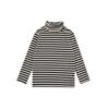 Camiseta Interior de Cuello Alto de Manga Larga Doble Cara de Terciopelo para Niños Wulifichi 2025 Nueva Moda de Invierno Casual Versátil