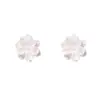 Brincos de Flor 3D Xiaohongshu Atacado S925 Frescos e Doces Design de Nicho Brincos Modernos Versáteis para Mulheres
