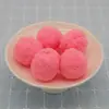 Em Estoque 4cm Pompons Coloridos Grandes Poliéster de Alta Elasticidade Bolas de Pelúcia Brinquedos Infantis Acessórios de Decoração DIY