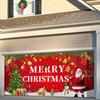Amazon Transfronterizo Nuevas Explosiones Navidad Cubierta para Puerta de Garaje Tamaño Grande Tela de Fondo Decoración para Fiesta Navideña Tapiz