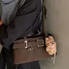 Bolsa Pequeña Estilo Coreano para Mujer 2025 Nueva Tendencia de Moda de Gama Alta Bolso de Axila Retro Versátil para Viajero Bolso de Hombro