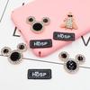 Diretamente do Fabricante: Acessórios Criativos para Capinhas de Celular DIY, Tags Criativas de Cabeça do Mickey com Strass, Materiais Criativos de Abelha Atacado