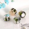 Piedras de Zirconia Sintética con Garras Transfronterizas, Piedras de Cristal de Alto Brillo de Lujo Ligero, Piedras Cosidas a Mano para Vestidos de Novia y Materiales de Bricolaje
