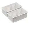 Caja de almacenamiento con compartimento de cajón, partición telescópica incorporada para clasificación de cosméticos y labiales, tocador, partición para armario profundo, dormitorio